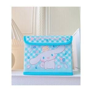 #6788  - Cinnamoroll foldable storage box with lid, Velcro closure